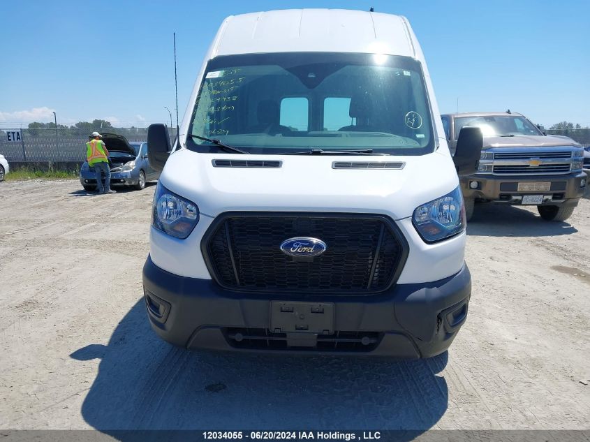 2021 Ford Transit T-250 VIN: 1FTBR3X81MKA27438 Lot: 12034055