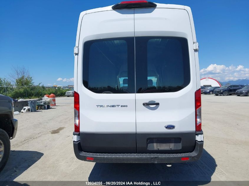 2021 Ford Transit T-250 VIN: 1FTBR3X81MKA27438 Lot: 12034055