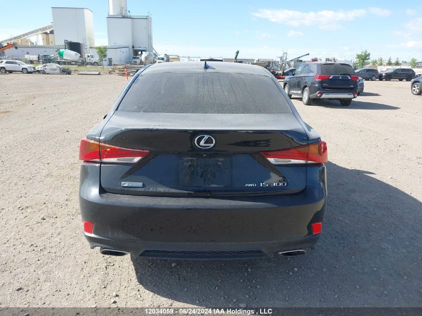 2018 Lexus Is 300 300 VIN: JTHC81D26J5031862 Lot: 12034059