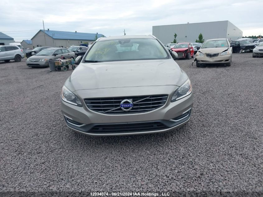 2015 Volvo V60 Premier VIN: YV1612SB9F1196597 Lot: 12034074