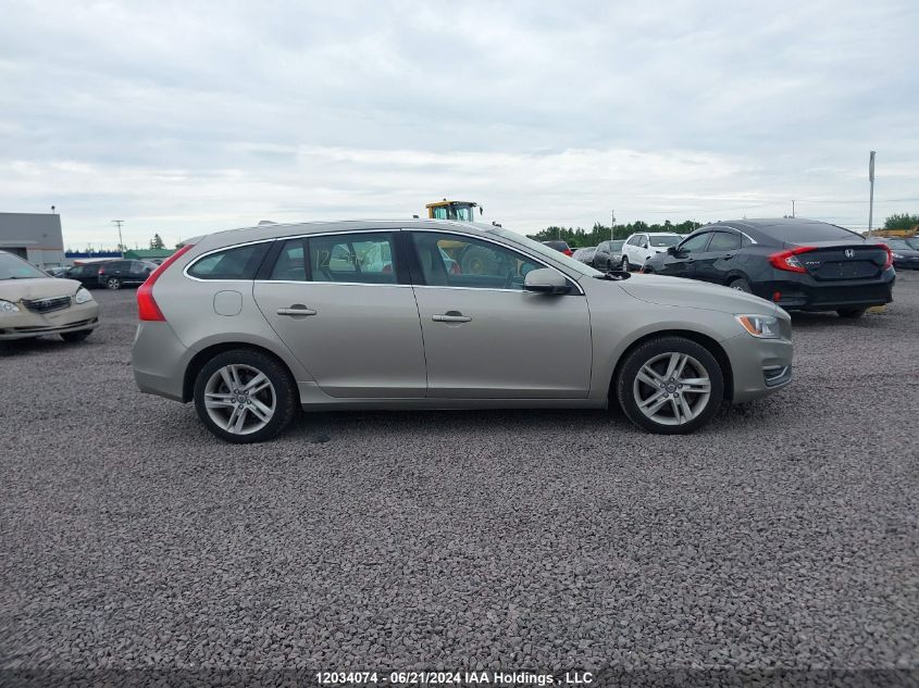 2015 Volvo V60 Premier VIN: YV1612SB9F1196597 Lot: 12034074