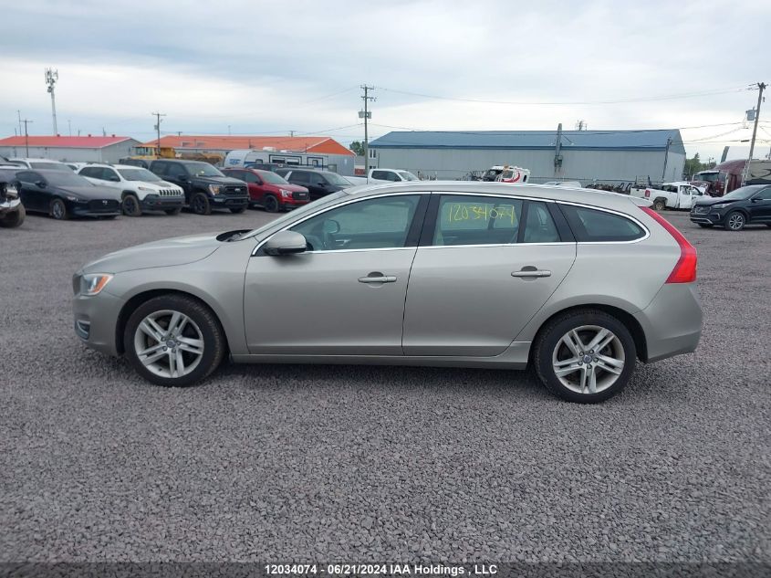 2015 Volvo V60 Premier VIN: YV1612SB9F1196597 Lot: 12034074