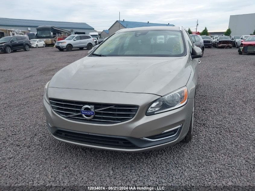 2015 Volvo V60 Premier VIN: YV1612SB9F1196597 Lot: 12034074