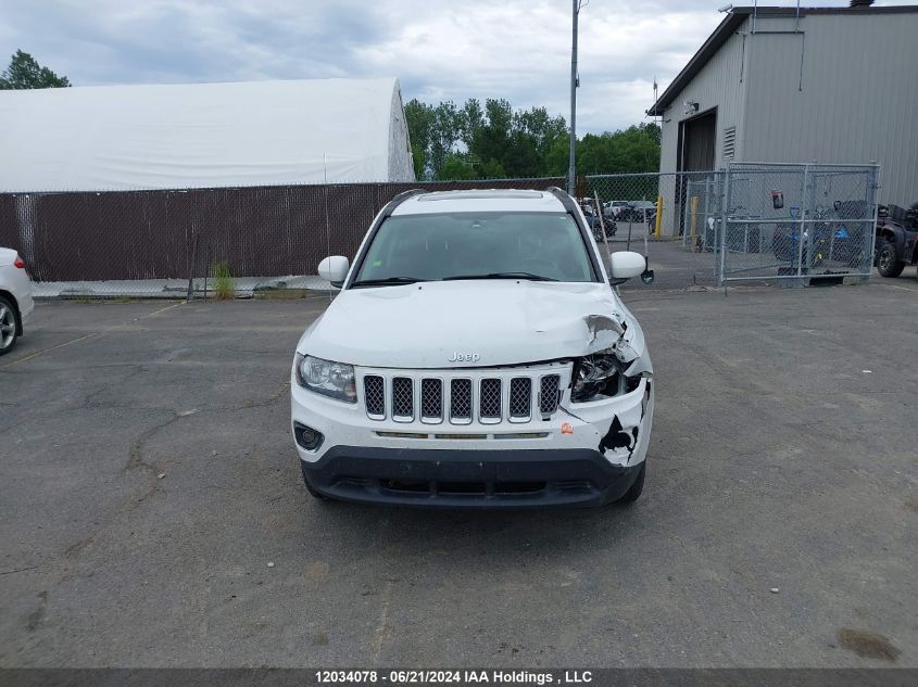 2017 Jeep Compass Sport/North VIN: 1C4NJDAB2HD197414 Lot: 12034078