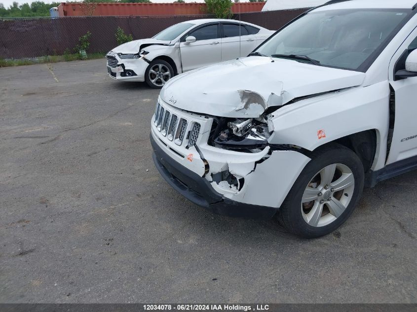 2017 Jeep Compass Sport/North VIN: 1C4NJDAB2HD197414 Lot: 12034078