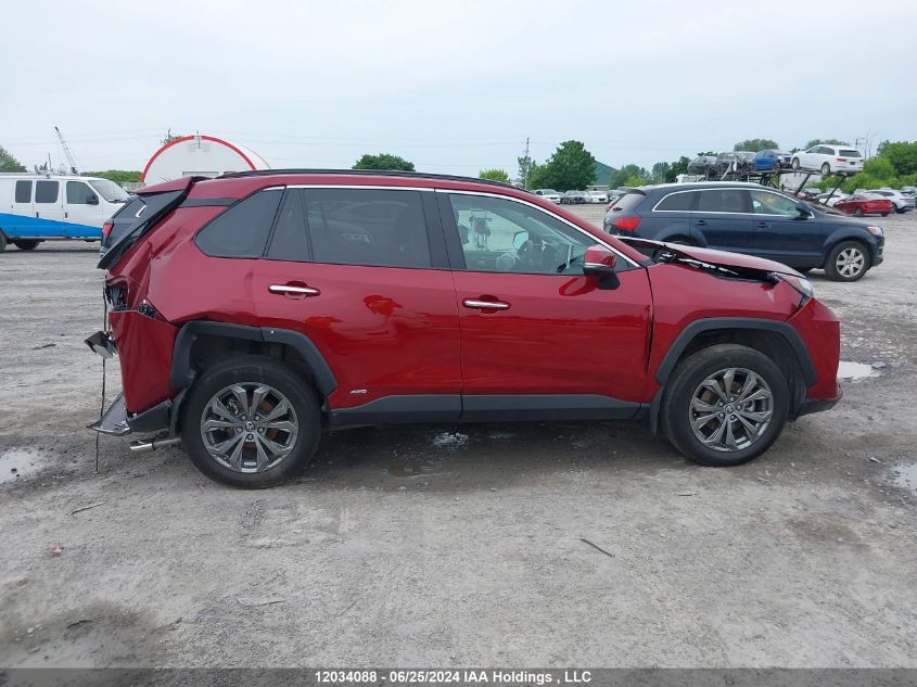 2022 Toyota Rav4 VIN: 2T3DWRFV9NW140462 Lot: 12034088