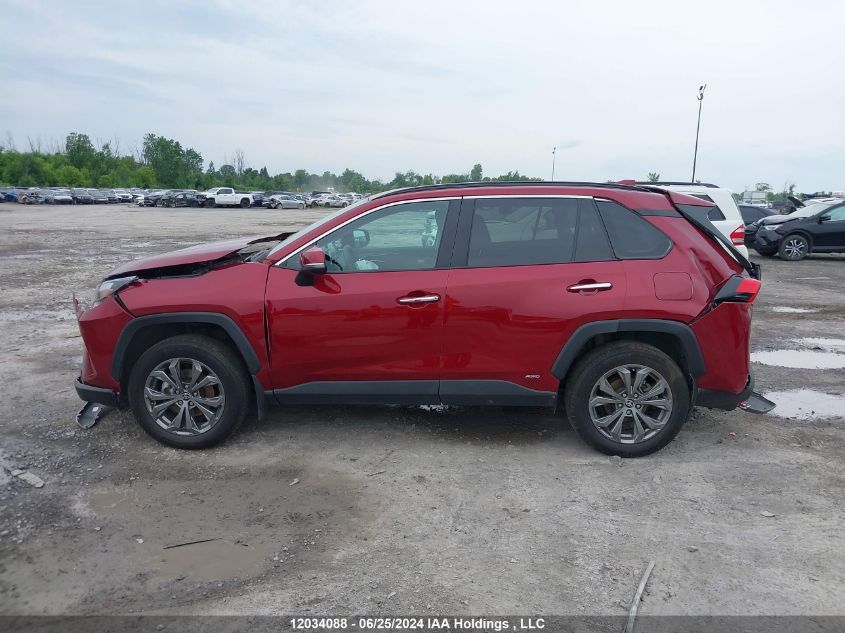 2022 Toyota Rav4 VIN: 2T3DWRFV9NW140462 Lot: 12034088