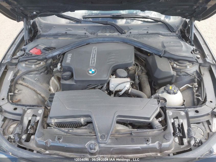 2015 BMW 3 Series VIN: WBA3C3C54FK202573 Lot: 12034095