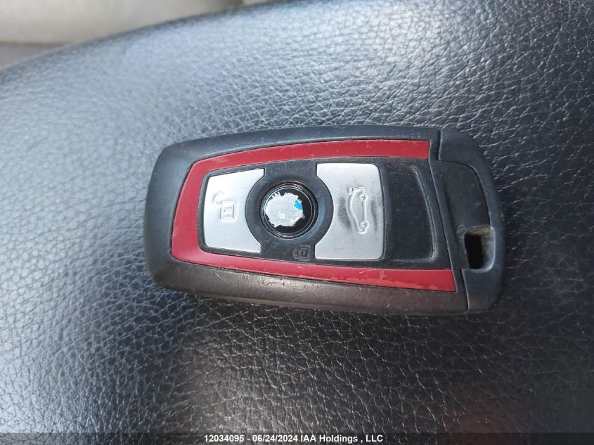 2015 BMW 3 Series VIN: WBA3C3C54FK202573 Lot: 12034095