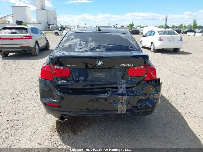 2015 BMW 3 Series VIN: WBA3C3C54FK202573 Lot: 12034095