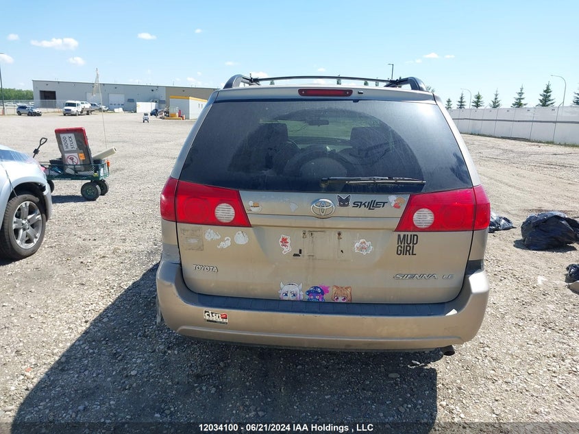 2006 Toyota Sienna Ce/Le VIN: 5TDZA23C36S490574 Lot: 12034100