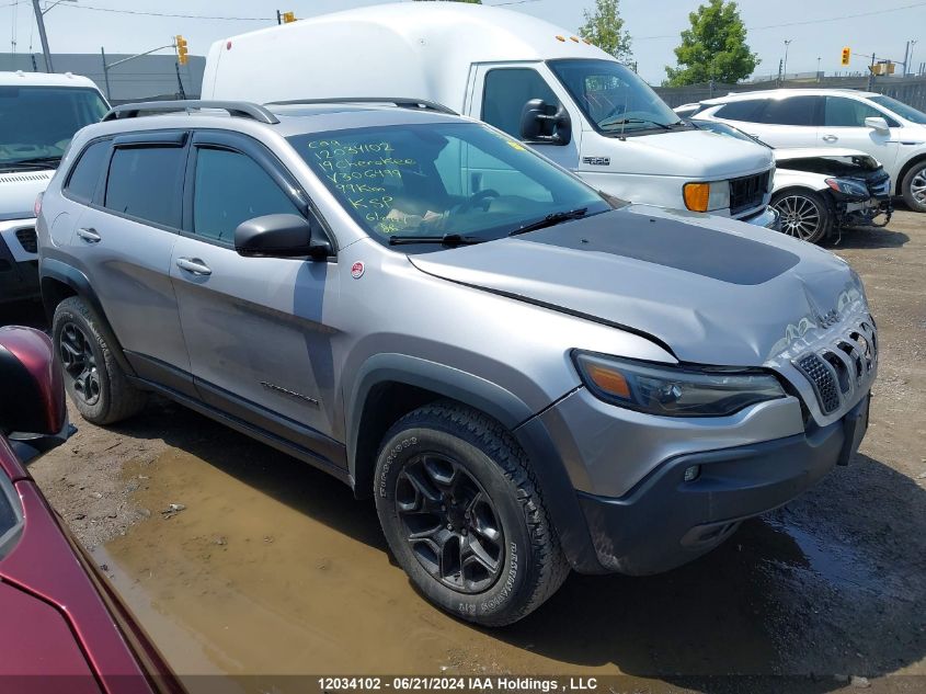 2019 Jeep Cherokee Trailhawk VIN: 1C4PJMBXXKD306499 Lot: 12034102