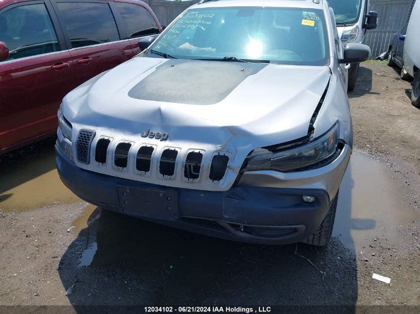 2019 Jeep Cherokee Trailhawk VIN: 1C4PJMBXXKD306499 Lot: 12034102