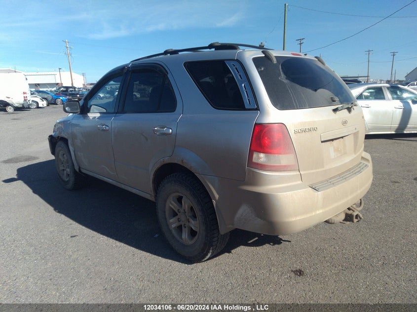 2005 Kia Sorento VIN: KNDJC733255345471 Lot: 12034106