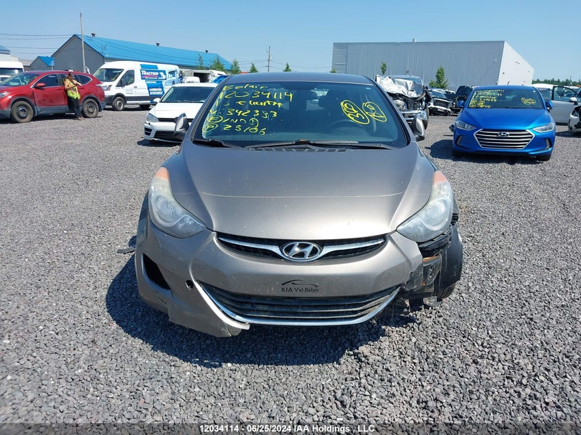 2013 Hyundai Elantra VIN: 5NPDH4AE1DH342383 Lot: 12034114