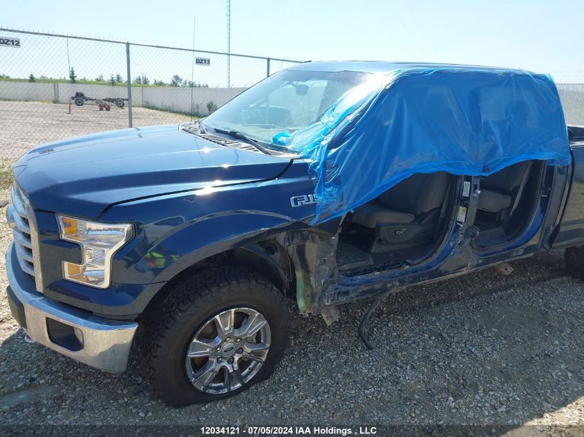 2017 Ford F150 Supercrew VIN: 1FTFW1EF2HFB26557 Lot: 12034121