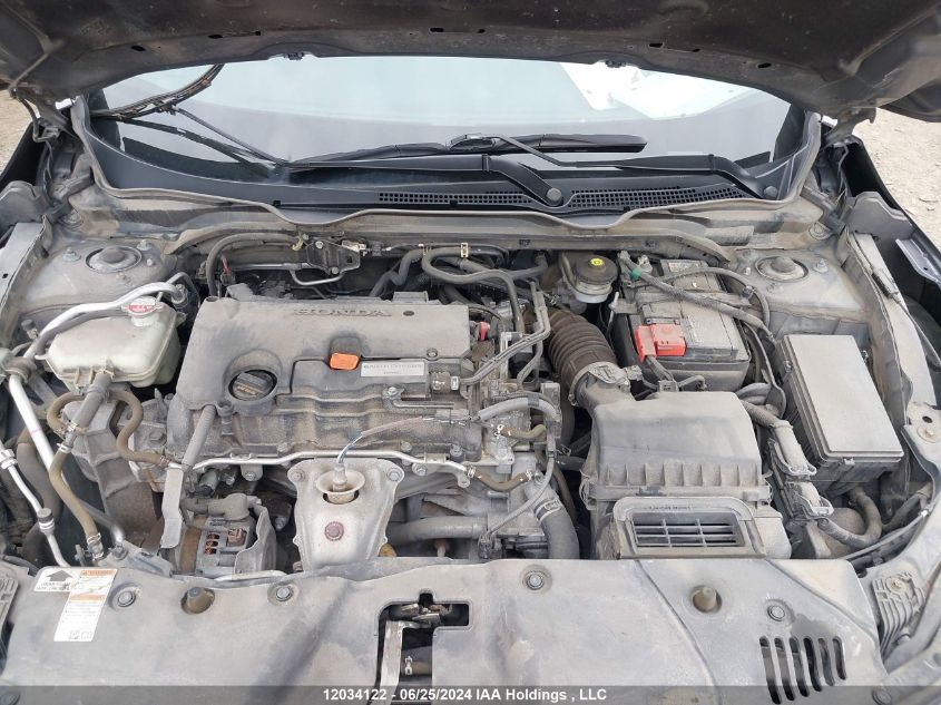 2018 Honda Civic Ex VIN: 2HGFC2F83JH008019 Lot: 12034122