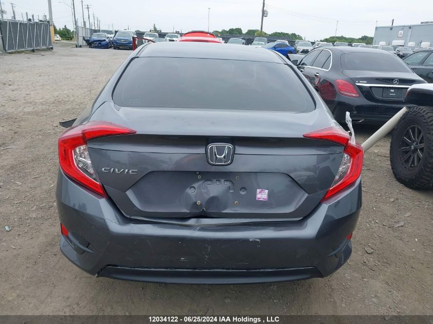 2018 Honda Civic Ex VIN: 2HGFC2F83JH008019 Lot: 12034122