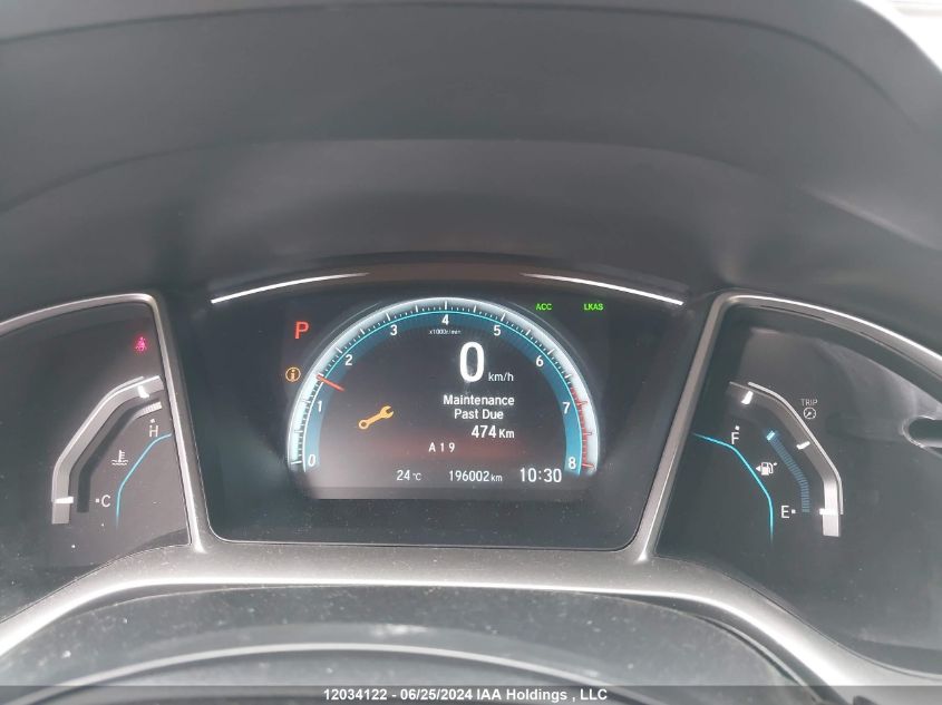 2018 Honda Civic Ex VIN: 2HGFC2F83JH008019 Lot: 12034122