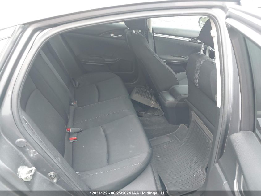 2018 Honda Civic Ex VIN: 2HGFC2F83JH008019 Lot: 12034122