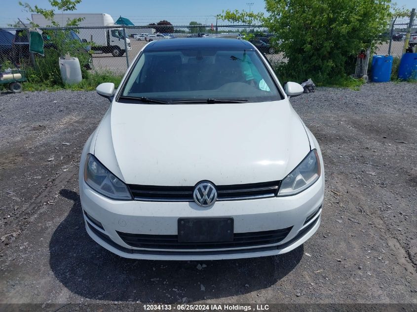 2016 Volkswagen Golf VIN: 3VW217AU4GM067253 Lot: 12034133