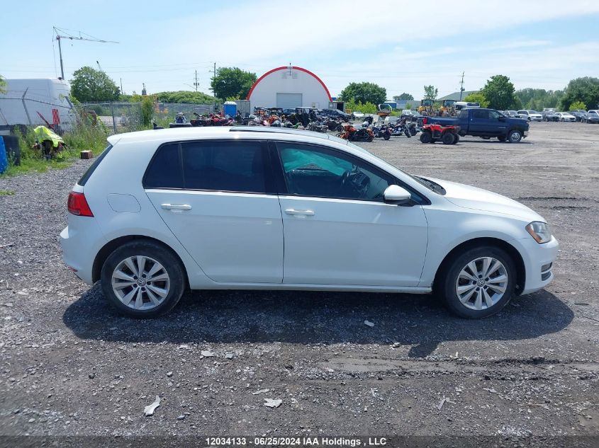 2016 Volkswagen Golf VIN: 3VW217AU4GM067253 Lot: 12034133