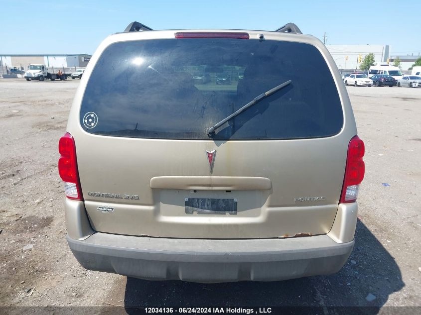 2006 Pontiac Montana Sv6 VIN: 1GMDU03L56D203085 Lot: 12034136