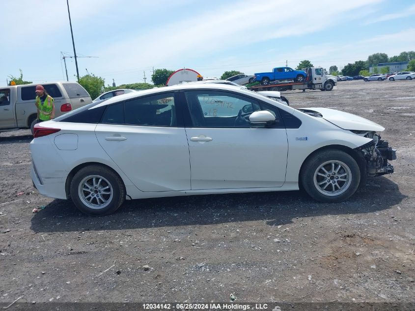 2018 Toyota Prius Prime VIN: JTDKARFP3J3091439 Lot: 12034142