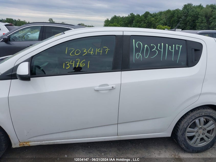 2012 Chevrolet Sonic Ls VIN: 1G1JB6EH6C4134761 Lot: 12034147