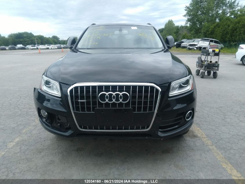 2017 Audi Q5 VIN: WA1C2AFP2HA014368 Lot: 12034160