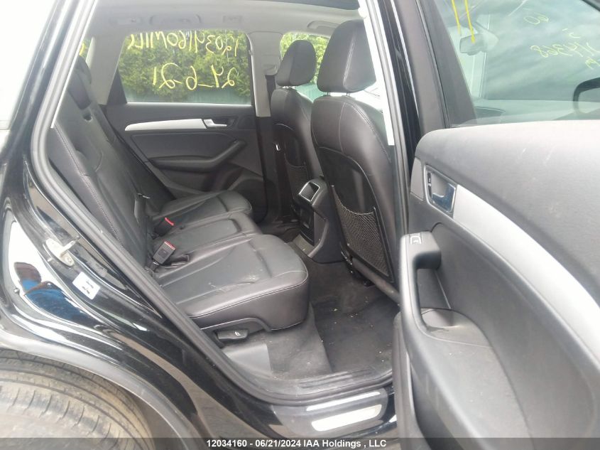 2017 Audi Q5 VIN: WA1C2AFP2HA014368 Lot: 12034160