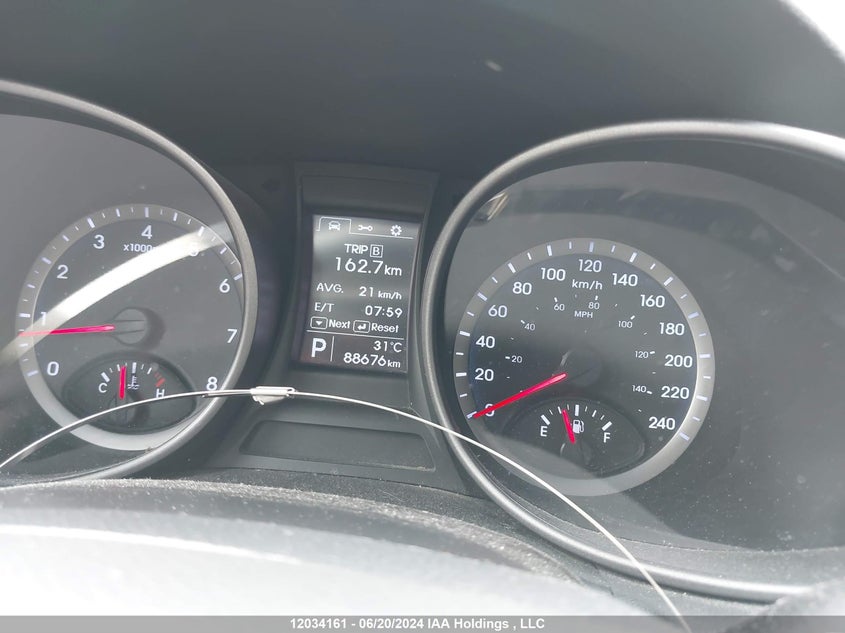 2015 Hyundai Santa Fe Sport VIN: 5XYZU3LB7FG245438 Lot: 12034161