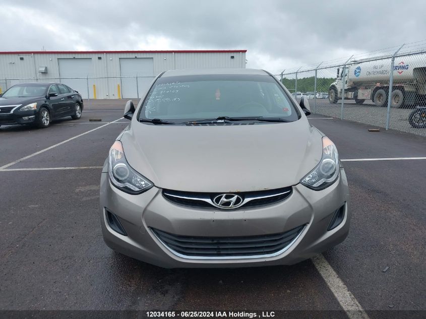 2013 Hyundai Elantra Gls/Limited VIN: 5NPDH4AE7DH322123 Lot: 12034165