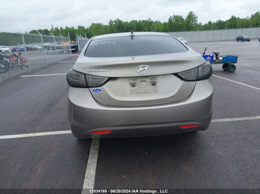 2013 Hyundai Elantra Gls/Limited VIN: 5NPDH4AE7DH322123 Lot: 12034165