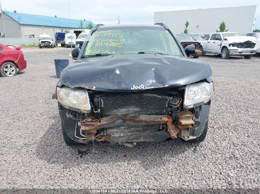 2011 Jeep Compass VIN: 1J4NT4FB4BD184765 Lot: 12034174