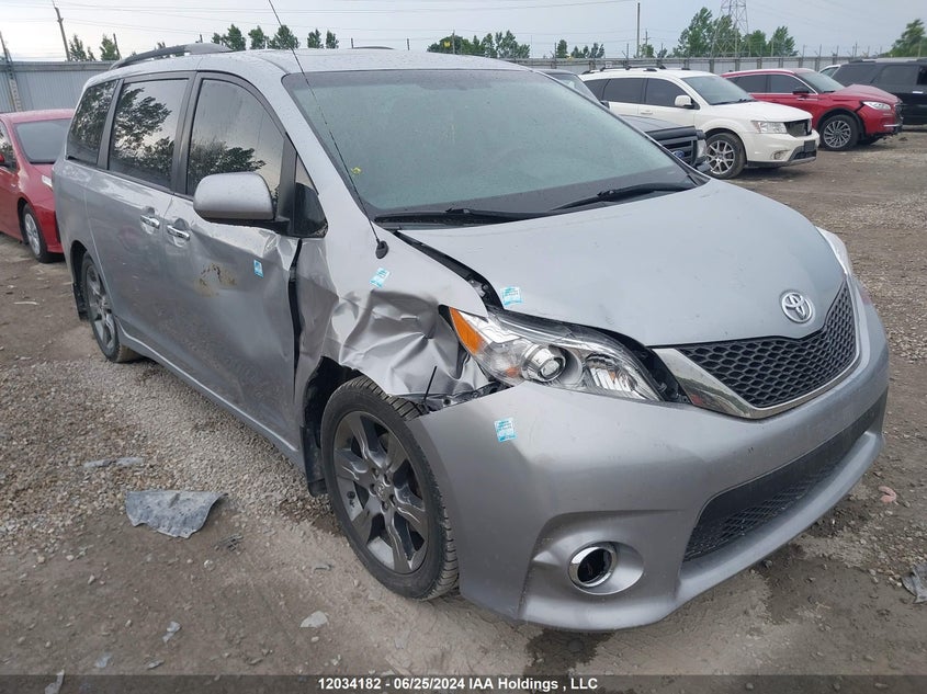 2013 Toyota Sienna VIN: 5TDXK3DC4DS403853 Lot: 12034182