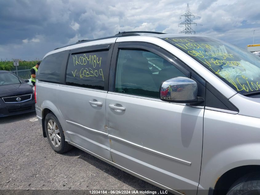 2008 Chrysler Town & Country VIN: 2A8HR54P98R603309 Lot: 12034184