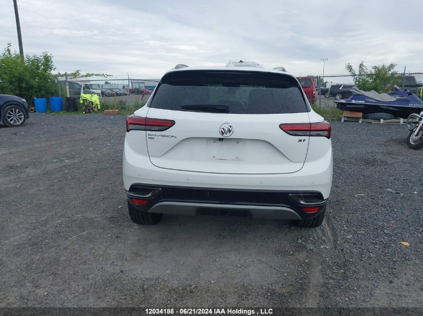 2022 Buick Envision VIN: LRBFZPR46ND073001 Lot: 12034188