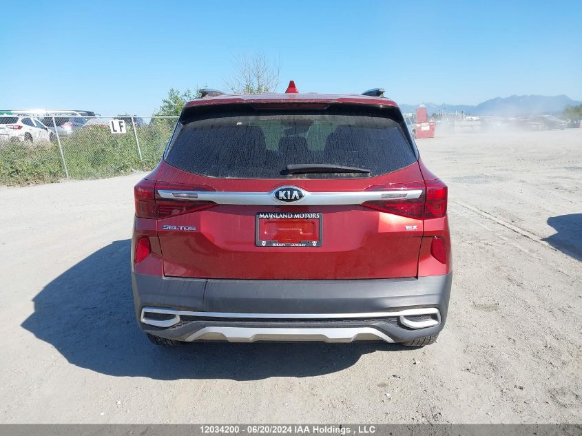 2021 Kia Seltos VIN: KNDEUCAA6M7118697 Lot: 12034200