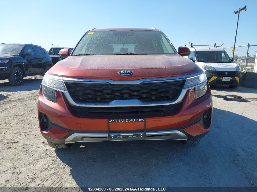 2021 Kia Seltos VIN: KNDEUCAA6M7118697 Lot: 12034200