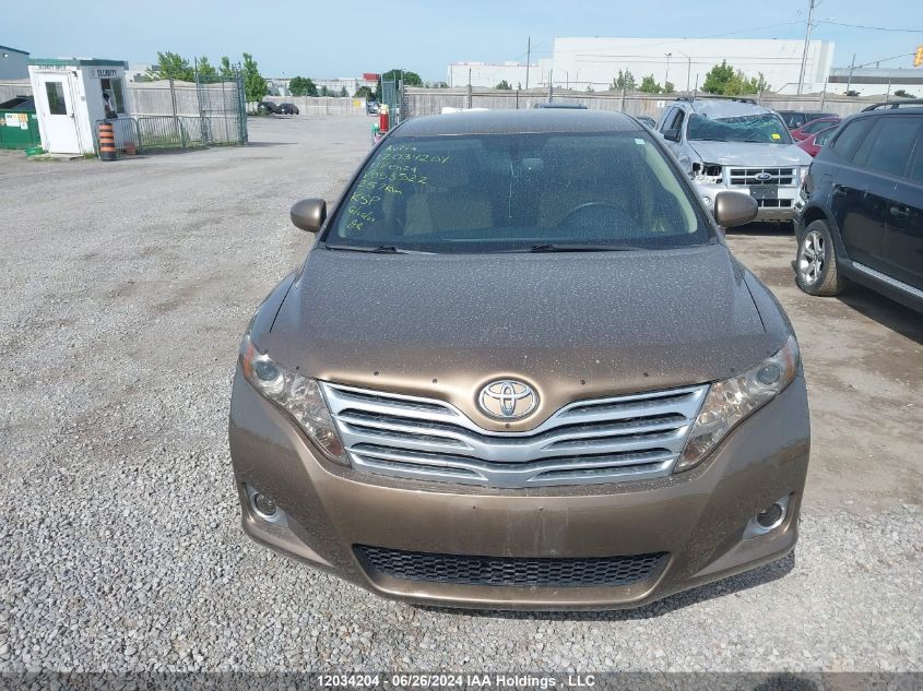 2011 Toyota Venza Base V6 VIN: 4T3BK3BB5BU053522 Lot: 12034204