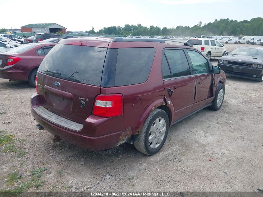 2006 Ford Freestyle VIN: 1FMDK06116GA43754 Lot: 12034210