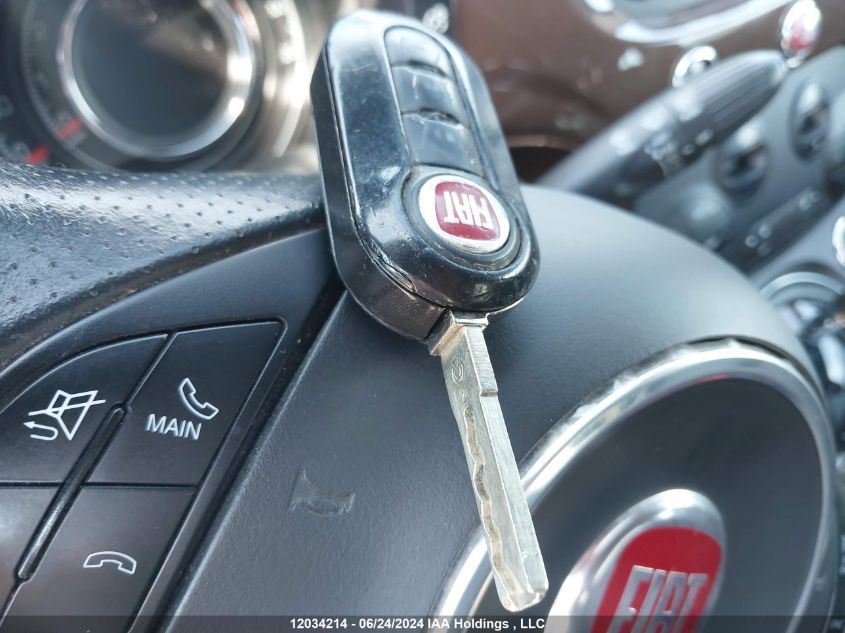 2013 Fiat 500 Sport VIN: 3C3CFFBR8DT566706 Lot: 12034214