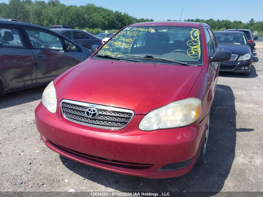 2005 Toyota Corolla Ce/Le/S VIN: 2T1BR32E75C888302 Lot: 12034221