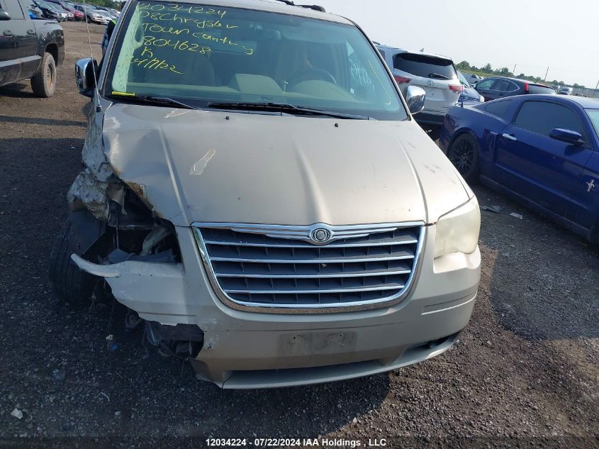 2008 Chrysler Town & Country VIN: 2A8HR54P08R804628 Lot: 12034224