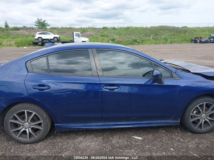 2018 Subaru Impreza VIN: 4S3GKAF61J3602822 Lot: 12034230