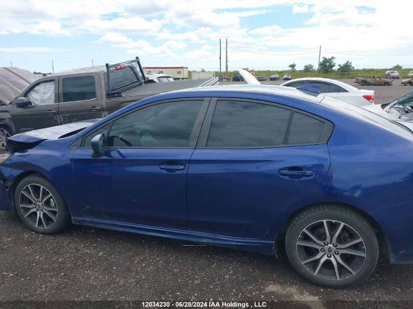 2018 Subaru Impreza VIN: 4S3GKAF61J3602822 Lot: 12034230