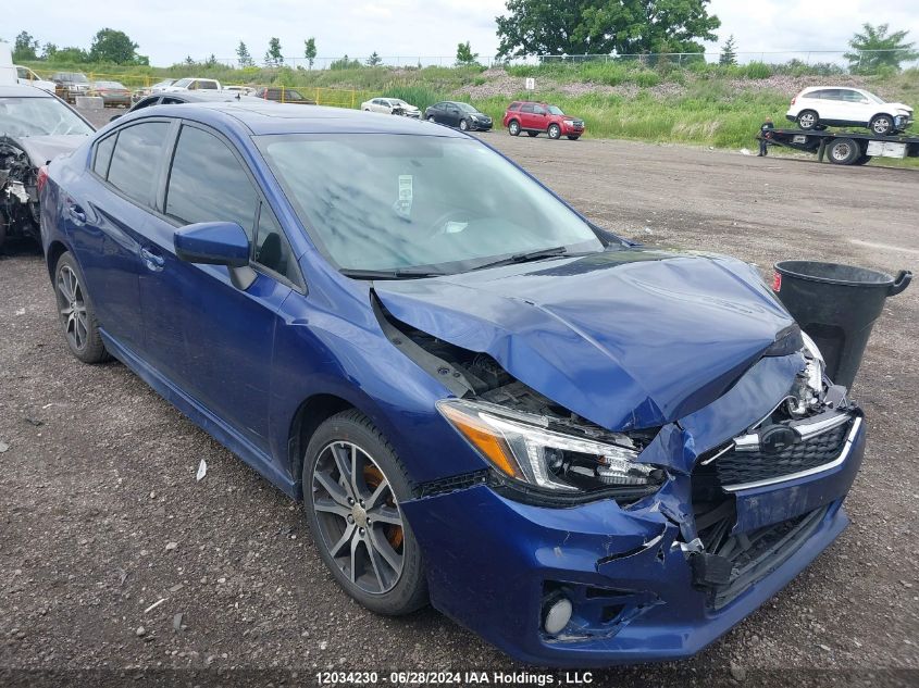 2018 Subaru Impreza VIN: 4S3GKAF61J3602822 Lot: 12034230