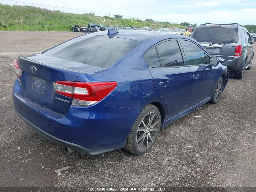 2018 Subaru Impreza VIN: 4S3GKAF61J3602822 Lot: 12034230