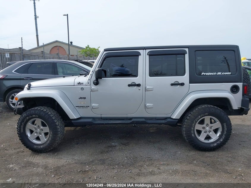 2012 Jeep Wrangler Unlimited Sahara VIN: 1C4BJWEGXCL150005 Lot: 12034249